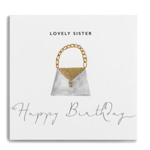 Lovely Sister Happy Birthday Handbag