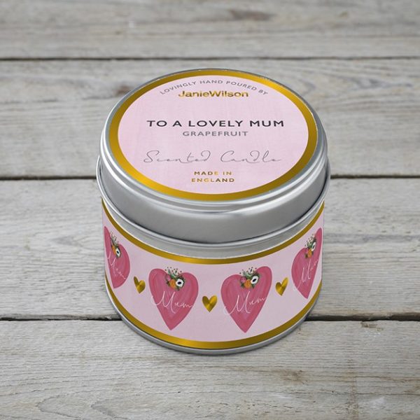 To A Lovely Mum - Grapefruit Candle