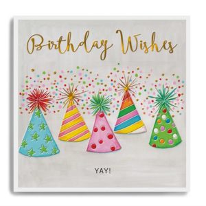 Birthday Wishes - Party Hats