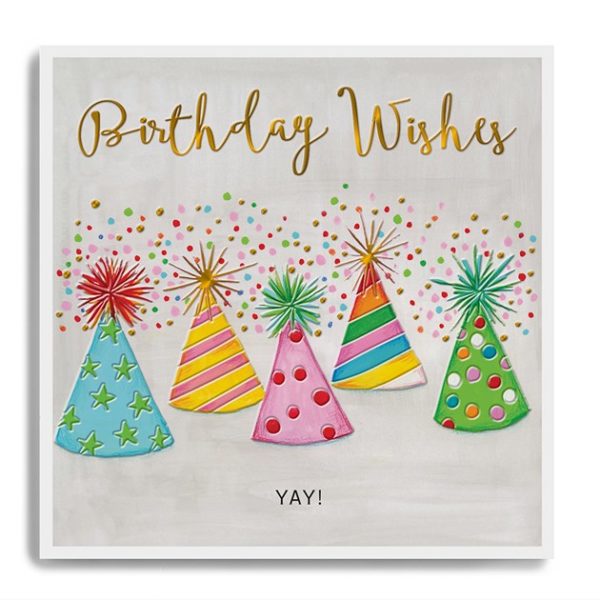 Birthday Wishes - Party Hats