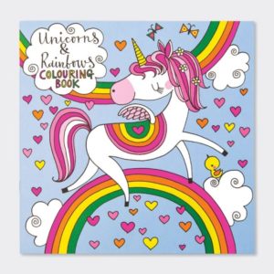 UNICORNS & RAINBOWS COLOURING BOOK