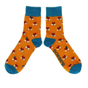 Fox Faces Men's Socks