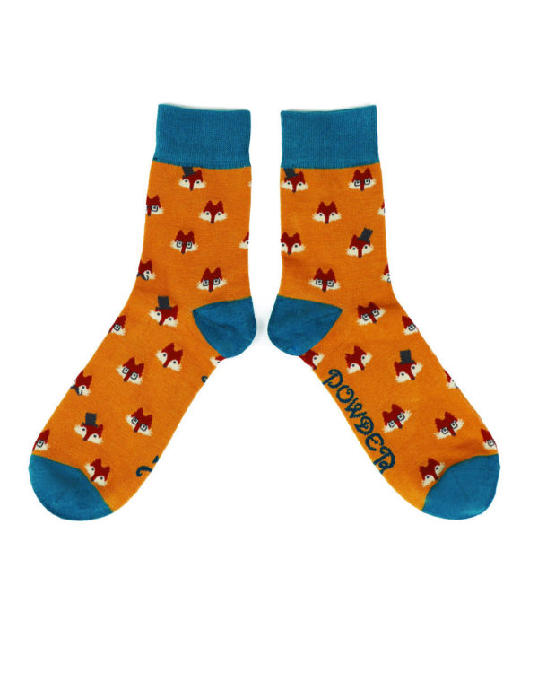 Fox Faces Men's Socks