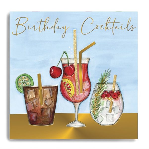 Birthday Cocktails - Three Cocktails