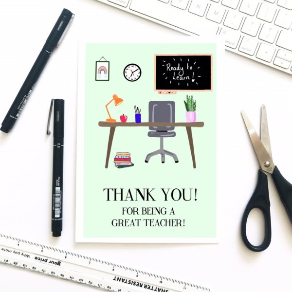 Teacher Postcard