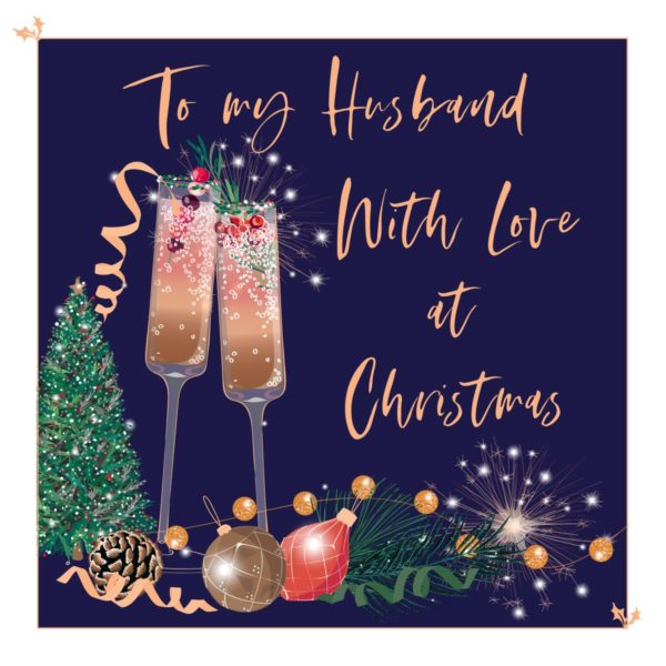 ChristmasLUXE-Relations23-HusbandChampagne Glasses