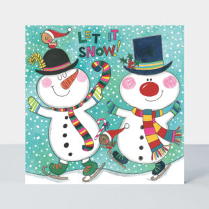XMAS JIGSAW CARDS – SNOWMEN