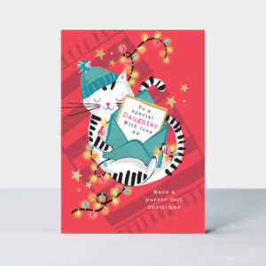 CHRISTMAS PICCOLO – DAUGHTER/CAT & LIGHTS