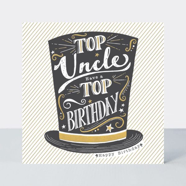 ZEBRA CROSSING – UNCLE BIRTHDAY TOP HAT