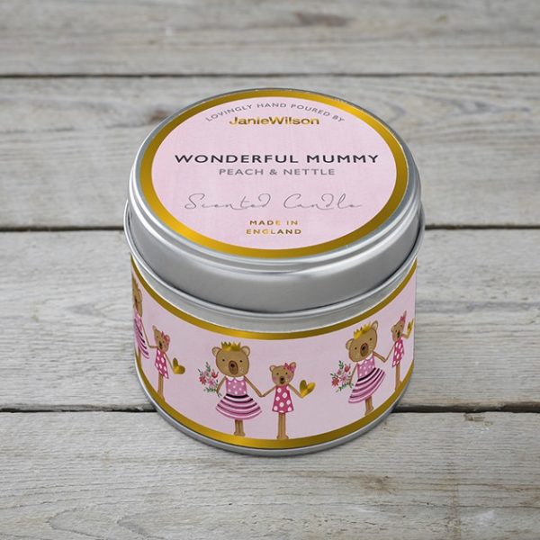 Wonderful Mummy Scented Candle- Peach & Nettle