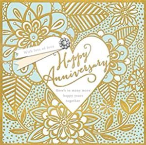 Happily Ever After - Anniversary Duck-Egg Heart