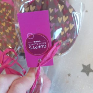 Milk Chocolate Heart Lolly