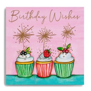 Birthday Wishes - Cupcakes