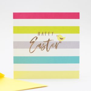 Happy Easter / Stripes Card