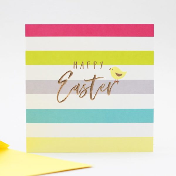 Happy Easter / Stripes Card