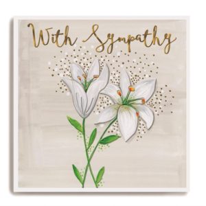 White Lillies - With Sympathy