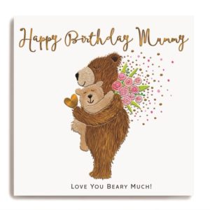 Happy Birthday Mummy - Mum and Baby Bear
