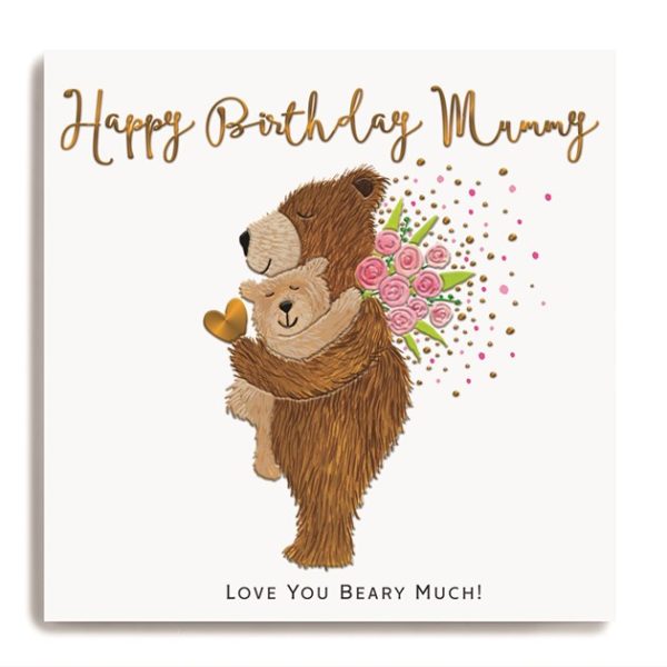 Happy Birthday Mummy - Mum and Baby Bear