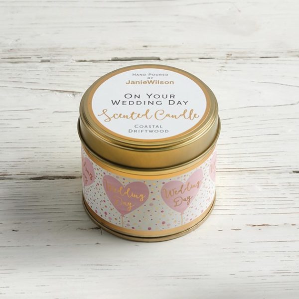 Wedding Day - Coastal Driftwood Scented Candle