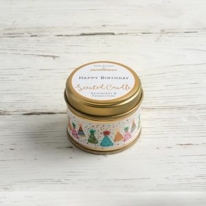Happy Birthday - Raspberry and Frangipani
