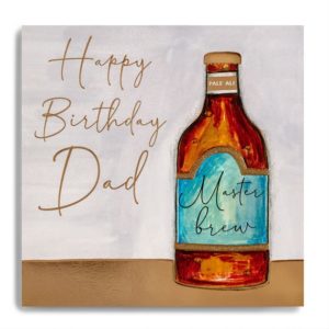 Happy Bday Dad -Bottle of Ale