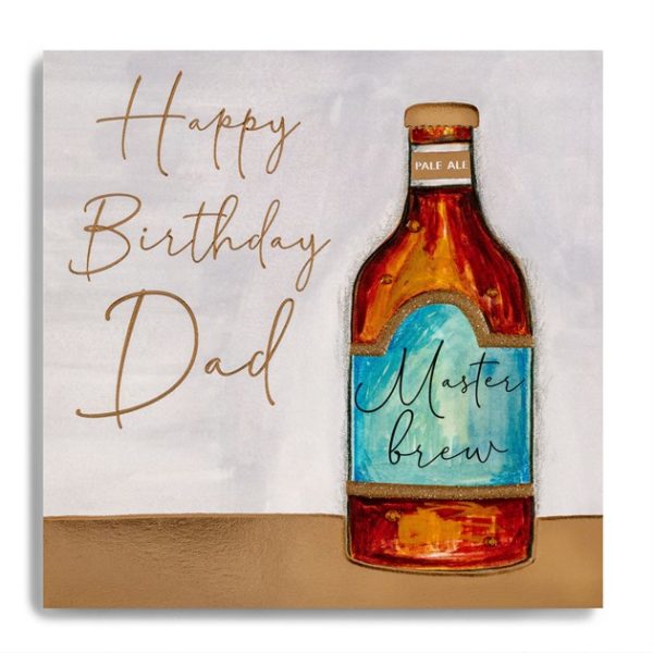 Happy Bday Dad -Bottle of Ale
