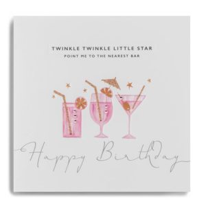 Twinkle Twinkle Little Star ...  Happy Birthday - Card