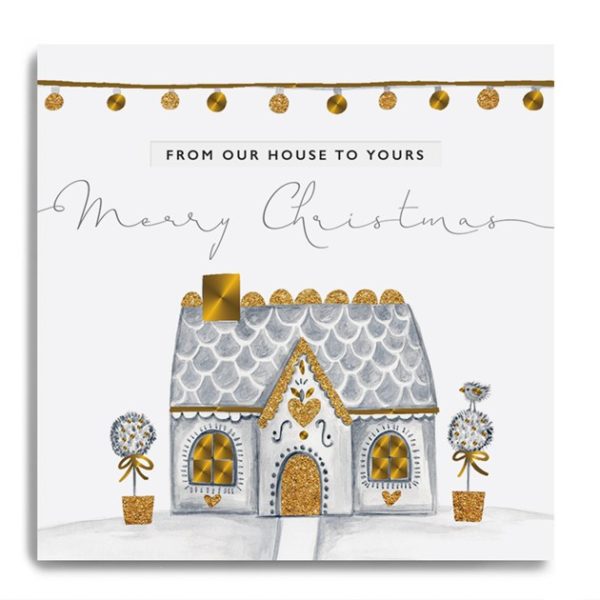 Gingerbread House - From Our House to Yours Merry Christmas Card - Image 2