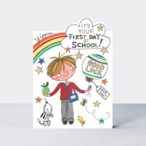 CHERRY ON TOP – FIRST DAY AT SCHOOL/BOY
