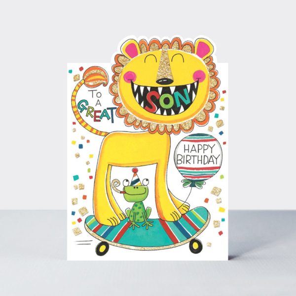 CHERRY ON TOP – GREAT SON/LION ON SKATEBOARD