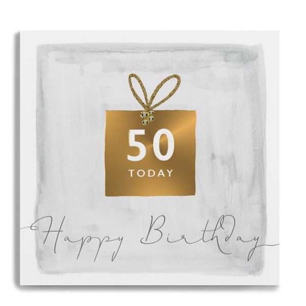 50 Today -Happy Birthday Present