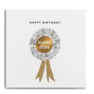 Happy Birthday- Super Son Rosette