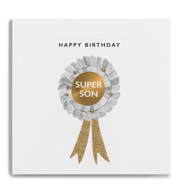 Happy Birthday- Super Son Rosette