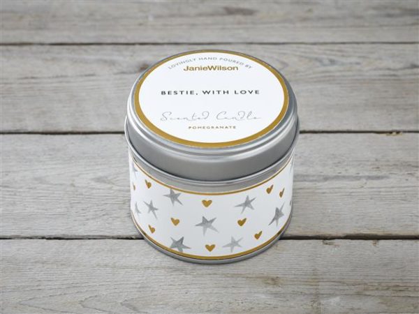 Bestie, With Love  xx Pomegranate Scented Candle