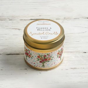 Thanks A Million - Cypress and Oak Scented Candle