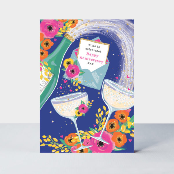 PICCOLO – ANNIVERSARY/CHAMPAGNE & GLASSES