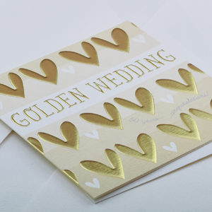 Golden Wedding Anniversary - Quicksilver Range