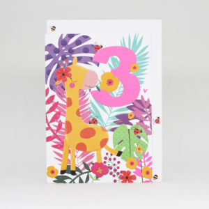3rd Birthday- Giraffe