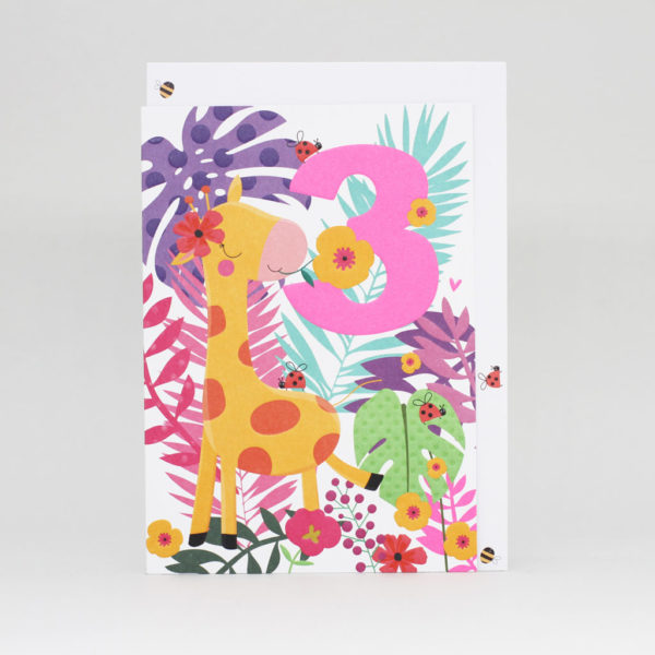 3rd Birthday- Giraffe