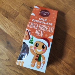 Milk Chocolate Gingerbreadmen Shapes