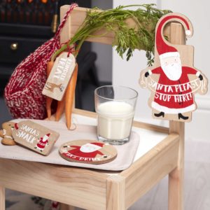Wooden Santas Coming Christmas Eve Kit - Santa & Friends