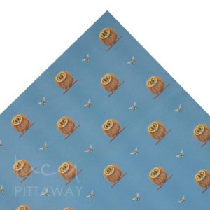 Lucy Pittaway Owl Wrapping Paper Single Sheet