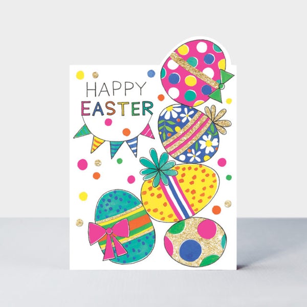 happy easter eastereggs | Happy Easter Cards 🐰🐤🎁 | Send real postcards  online