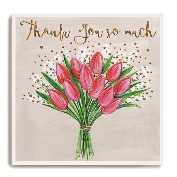 Thank You So Much -Bouquet of Tulips