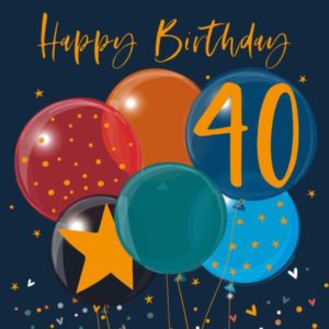 Elle - Happy 40th Birthday - Balloons